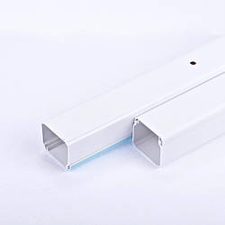 LHD 30х25 Кабельний канал з ПВХ білого кольору 30х25мм; Серія LH, довжина 2м