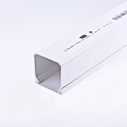 LHD 40x40 Кабельний канал з ПВХ білого кольору 40х40мм; Серія LH, довжина 2м