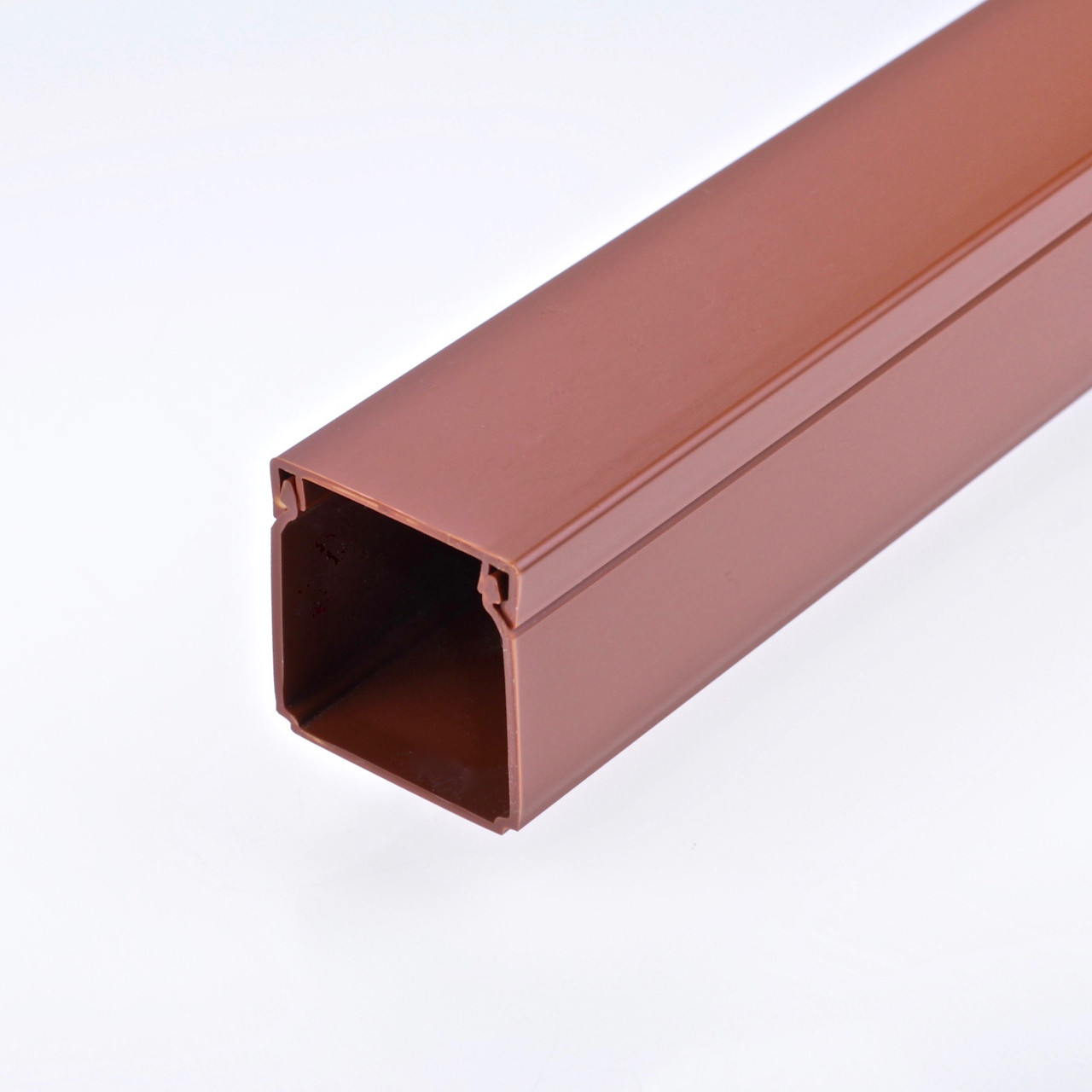 LHD 40x40 Кабельний канал з ПВХ (темне дерево) 40х40мм; Серія LH, довжина 2м, фото 1