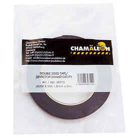 Автомобільний двосторонній скотч високої міцності чорний Chameleon 831 Double Sided Tape Black 6мм×5м