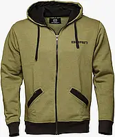 Кофта Brain Carp Jacket s колір dry herbs