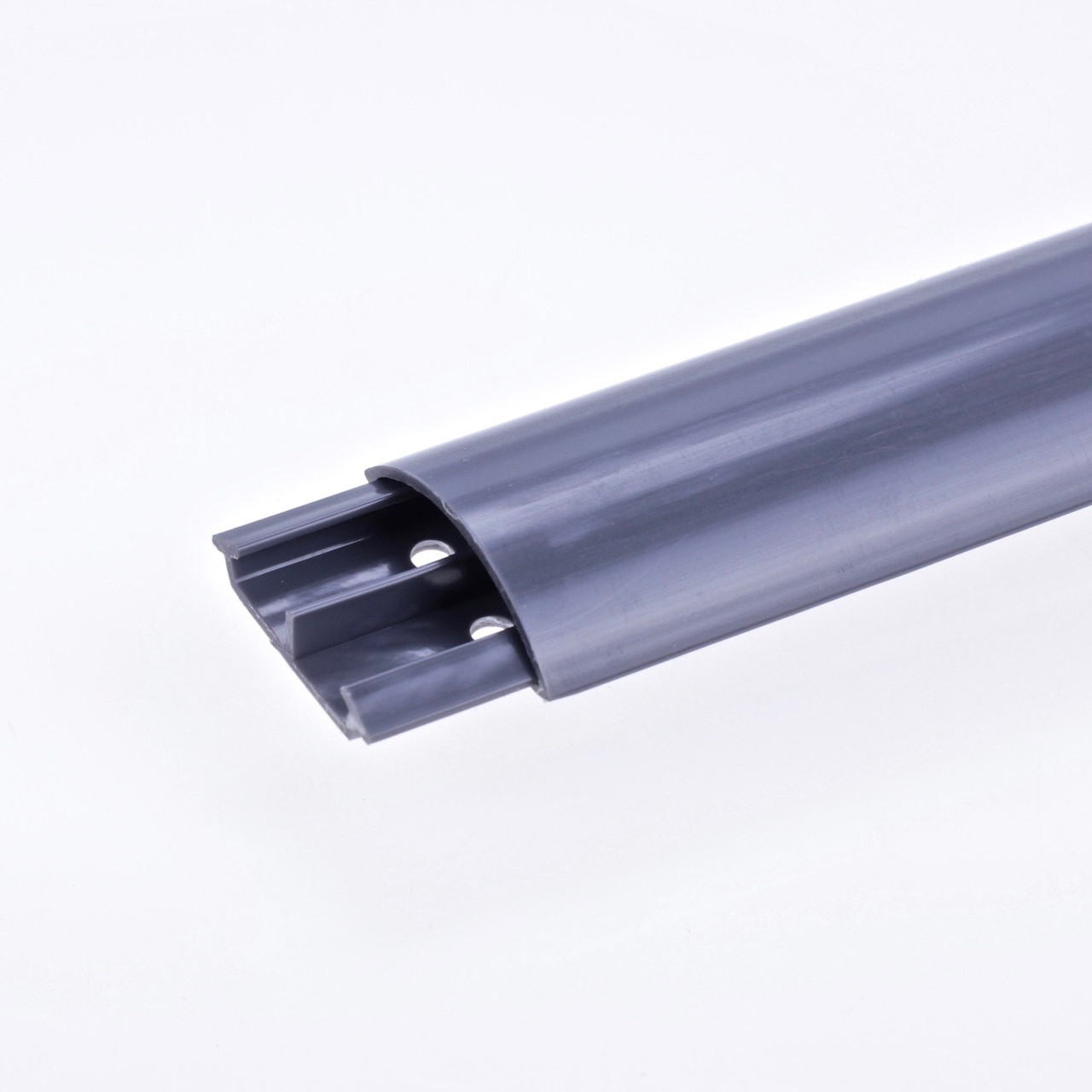 LO 35 LD підлоговий кабельний канал(темно сірий) 34х10мм; Серія LО для підлоги; ПВХ, фото 1