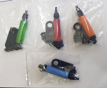 Індикатор полення на ланцюжку Y33 жовтогарячий