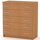 Комод 5 венге комбі Компаніт (80х38х89 см), фото 6