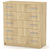 Комод 5 венге комбі Компаніт (80х38х89 см), фото 9