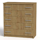 Комод 5 венге комбі Компаніт (80х38х89 см), фото 7