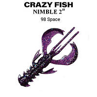 Силікон Crazy Fish Nimble 2" 50-50-98-6 кальмар