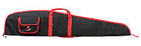 Чехол Gamo для пневматической винтовки с прицелом 130 см черный/красный