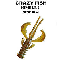 Силікон Crazy Fish Nimble 2" 50-50-14-6 кальмар