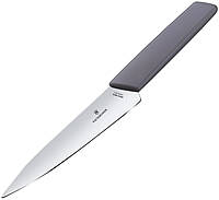 Нож кухонный универсальный Victorinox Swiss Modern Lavender, 15 см, лавандовый, блистер