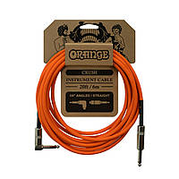 Инструментальный кабель Jack 6,3- угловой Jack 6,3 6м Orange CA037