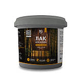 Поліуретановий лак MG™ для дерева трикомпонентний Глянцевий 1кг (А+Б+С) plastall, фото 2