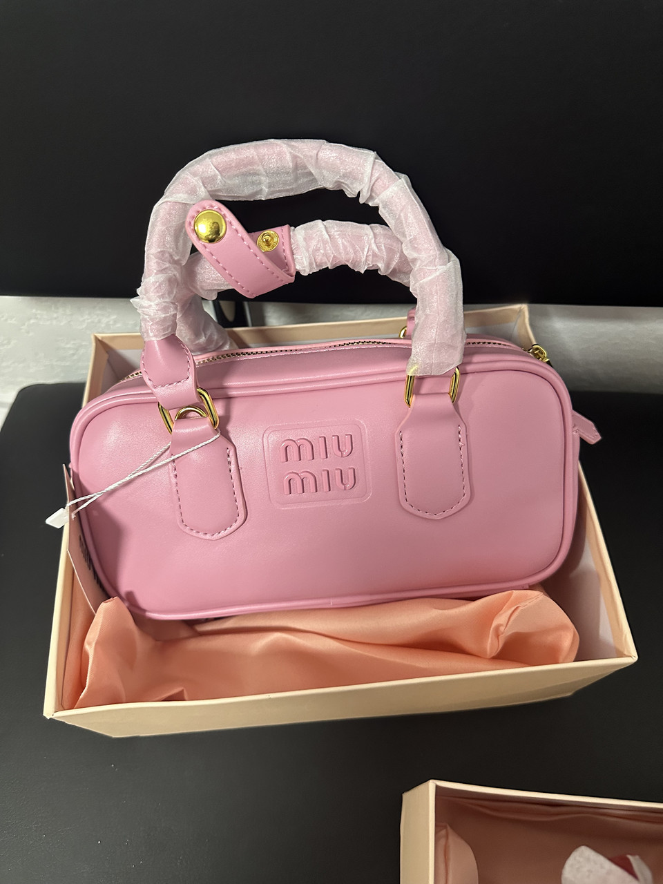 Жіноча сумка Міу Міу рожева Miu Miu Pink, фото 1