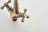 Змішувач для кухнІ SANTEP 173 Бронза, фото 4