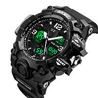 MKL Брендовий чоловічий годинник SKMEI 1155BBK | Годинники для чоловіка Військовий LU-736 тактичний годинник