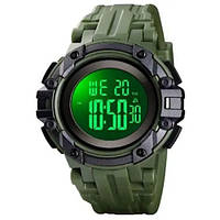 MKL Оригинальные мужские часы SKMEI 1545AG ARMY GREEN | Часы скмей мужские | Наручные часы BR-527 для военных