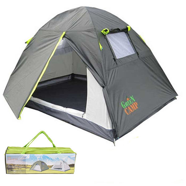 Двомісний двошаровий намет Green Camp GC1001A