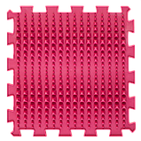 Килимок масажний "Пазли Мікс" 6 елементів "Кольорові Грибочки" для дівчинки, фото 4