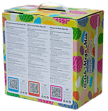 Ортопедичний масажний килимок "Мега Мікс" 18 елементів, фото 4