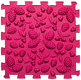 Килимок масажний "Пазли Мікс" 6 елементів "Кольорові Грибочки" для дівчинки, фото 2