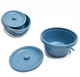 Професійне крісло-каталка з регулюванням висоти Стілець туалет на колесиках складний, фото 7