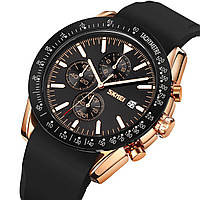 MKL Часы наручные мужские SKMEI 9253PRGBK, мужские часы стильные часы на руку, часы NQ-894 мужские классика
