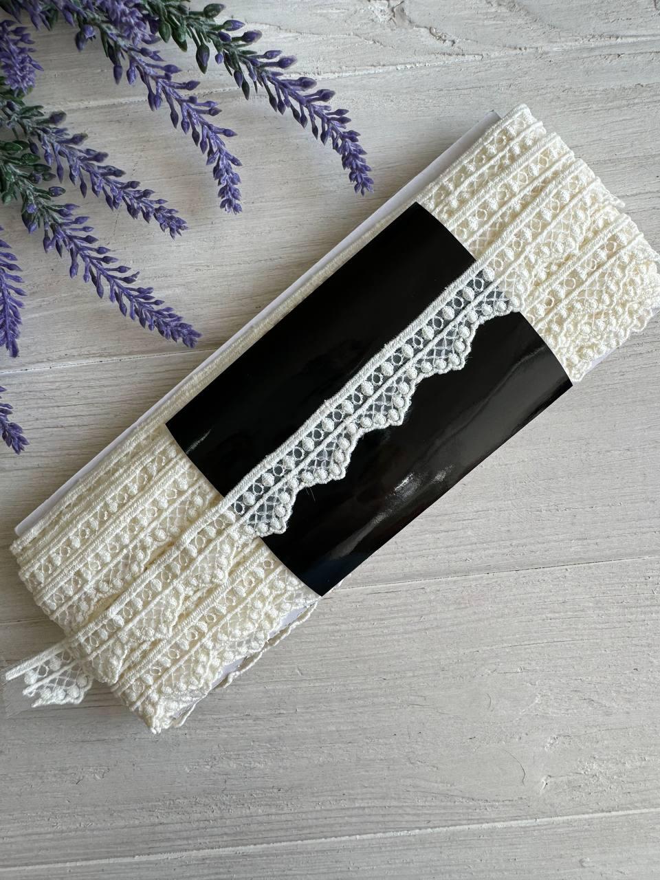 Мереживо органзове " D30108  "     ,  бежеве    рулон 15 ярдів