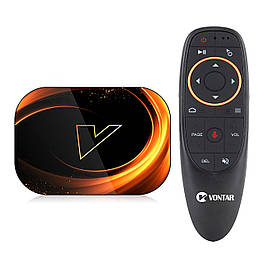 Android приставка Vontar X3 4/64Gb Voice Control Smart TV андроїд приставка з голосовим керуванням