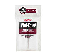 Комплект мини-валиков Wooster MINI-KOTER MICROFIBER длина 4 (10 см), ворс 3/8 (10 мм), арт. R316- 4