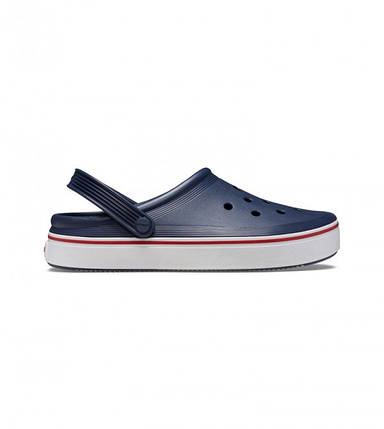 Крокси Crocs Off Court Clog Navy Крокс чоловічі жіночі сині, фото 1