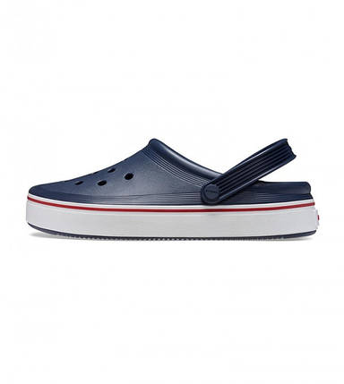 Крокси Crocs Off Court Clog Navy Крокс чоловічі жіночі сині, фото 3