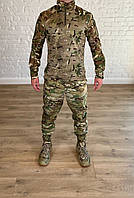 Костюм камуфляжний військовий літня форма статутна multicam костюм мультикам легкий штурмовий вітрозахисний OOO
