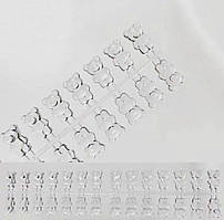 Палітра-лінійка (120 шт./уп.) "Ведмедики" для демонстрації кольору - об'ємні, знімні типи для книги палітри - 434