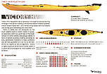 Каяк туристичний одномісний для спорту та риболовлі Seabird Designs Victory HV kayak рибальський, байдарка, фото 4