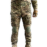 Військові штани / тактичні штани з наколінниками мультикам