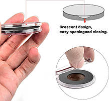 Тримач капсул для монет 100 шт., 27 мм/30 мм. Тримачі для монет. Amazon, Німеччина, фото 5