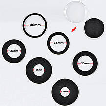 Тримач капсул для монет 100 шт., 27 мм/30 мм. Тримачі для монет. Amazon, Німеччина, фото 3