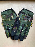Тактические перчатки мультикам с пальцами/ Тактические перчатки/ Перчатки военные для ВСУ