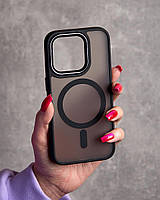 Матовый защитный чехол с MagSafе для iPhone 14 Pro Max черный