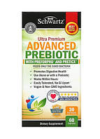 BioSchwartz, Пребиотик, Prebiotic 60 растительных капсул