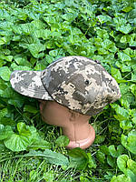 Кепка тактическая пиксель, кепка военная ВСУ, кепка с гербом