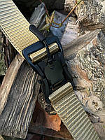 Тактический ремень кобра с магнитной пряжкой/ койот военный ремень