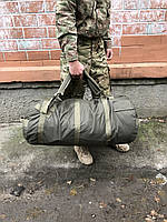 Сумка-баул армійський 110 л хакі, баул-рюкзак ЗСУ олива