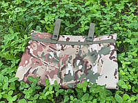 Складаний тактичний килимок для військових, польовий карімат із кріпленням типу моллі або на пояс у кольорі мультикам