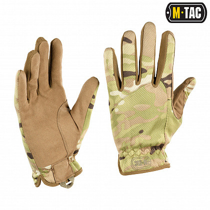 Тактичні військові рукавички M-Tac Scout Tactical Mk.2 Multicam зимові рукавиці захисні із закритими пальцями
