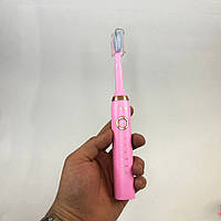 Зубна електрична щітка для двох Shuke SK-601 рожева, Електрична зубна щітка shuke, Ультра звукова WH-688 зубна щітка