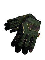 Тактичні рукавиці мульткам з пальчиками / Тактичні рукавиці / Рукавиці військові для ЗСУ