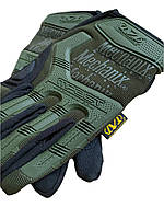 Тактические перчатки для ВСУ олива с пальчиками / Тактические перчатки/ Перчатки военные для ВСУ