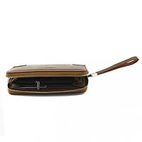 Кошелек кожаный мужской Baellerry leather brown. ET-888 Цвет: коричневый tis pkd