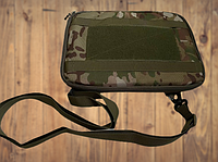 Военная тактическая сумка-подсумок для планшета мультикам / подсумок  для планшета мультикам